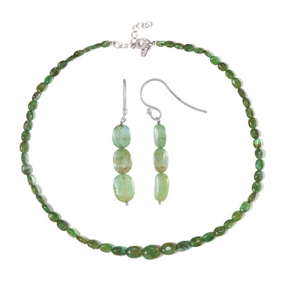 Parure en argent et Emeraude de Socoto