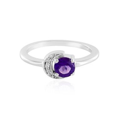 Anello in argento con Ametista