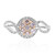 Anillo en oro con Diamante rosa I1 (CIRARI)