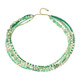 Chrysoprase Silver Necklace (Riya)