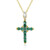 Collana in argento con Smeraldo Zambia (Gems en Vogue)