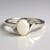 Anello in argento con Opale di Welo
