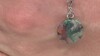 Zilveren hanger met een Venus chalcedoon