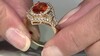 Gouden ring met een Mandarijn granaat (CIRARI)