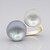Bague en argent et Perle de culture d'eau douce argentée (TPC)