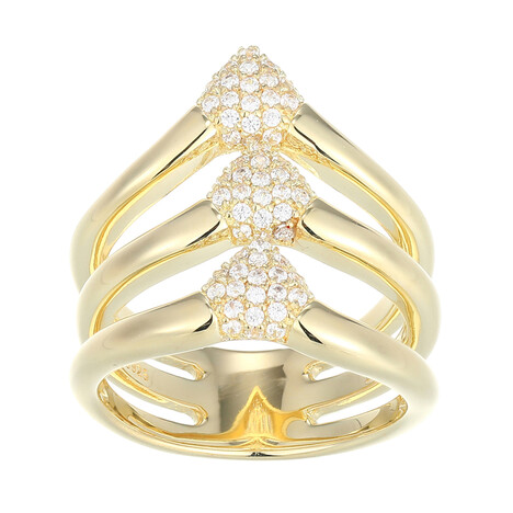 Bague en argent et Zircon (Adela Silber)