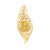 9K Yellow Zircon Gold Pendant (Ornaments by de Melo)