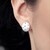Pendientes en plata con Diamante I2 (I)