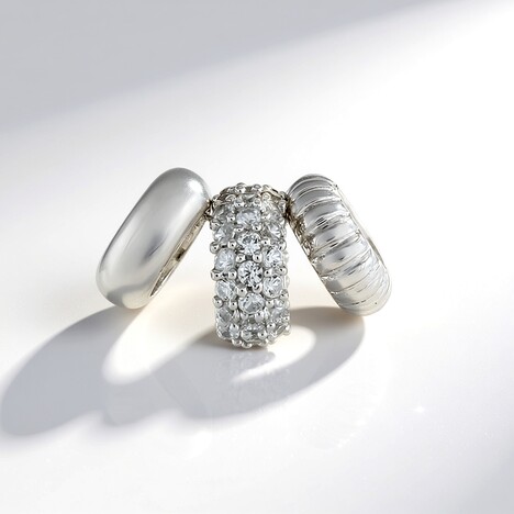 Ciondolo in argento con Zircone (MONOSONO COLLECTION)