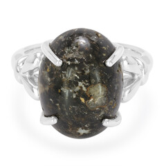 Anello in argento con Opale Leopardo