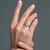 Brasilianischer Aquamarin-Goldring (CIRARI)