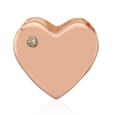 Ciondolo in argento con Diamante Rose de France SI1 di Argyle (Annette)
