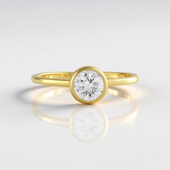 Anello in argento con Zircone