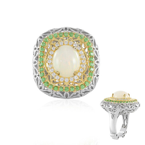 Welo Opal Silver Ring (Dallas Prince Designs)