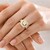 Gouden ring met een Diamant SI1 (G) (Annette)