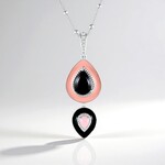 Collana in argento con Onice Nero (Dallas Prince Designs)