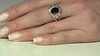 Bague en or et Rhodolite de la Vallée du Rift (Rifkind 1894 Collection)
