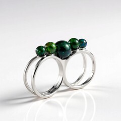 Anello in argento con Opale Mezezo (de Melo Essence)