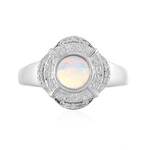 Anello in argento con Opale di Welo (MONOSONO COLLECTION)