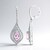 Orecchini in argento con Kunzite