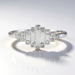Anello in argento con Zircone (MONOSONO COLLECTION)