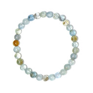 Brasilianischer Aquamarin-Armband