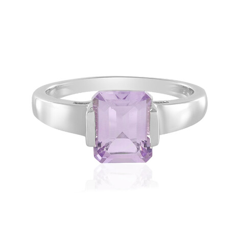 Lavendel-Amethyst-Silberring