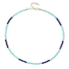 Collana in argento con Amazzonite