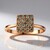 Anello in oro con Diamante Rose de France SI1 di Argyle (Annette)