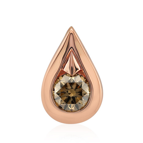 VS1 Argyle-Rose de France-Brillant-Goldanhänger (Annette)