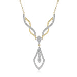 Collier en argent et Zircon