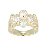 Zirkon-Silberring (Adela Silber)