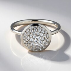 Anello in argento con Zircone (de Melo Essence)