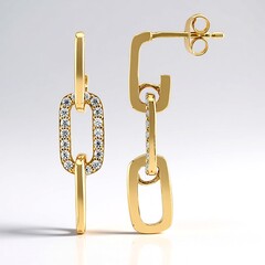 Orecchini in argento con Zircone