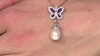 Collar en plata con Perla blanca Freshwater