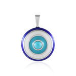 Ciondolo in argento con Turchese Sleeping Beauty