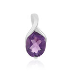 Amethyst Silver Pendant