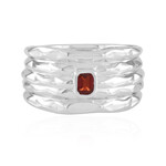 Anillo en plata con Rubí de Tanzania (de Melo Essence)