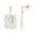 Pendientes en plata con Perla blanca Freshwater (TPC)