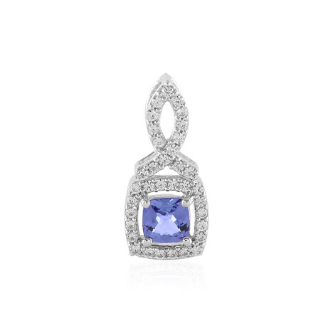Ciondolo in argento con Tanzanite (non riscaldata)