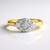 Anello in oro con Diamante SI1 (G) (Annette)