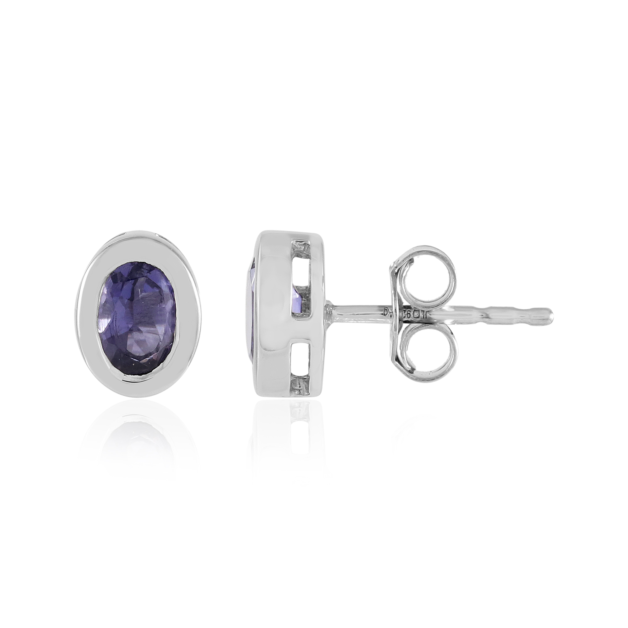 WithLoveSilver - Orecchini a perno a forma di ala di angelo custode, in argento Sterling 925 WithLoveSilver - Orecchini a perno a forma di ala di angelo custode, in argento Sterling 925