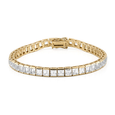 White Topaz Silver Bracelet