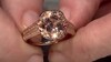Bague en or et Morganite (Annette)