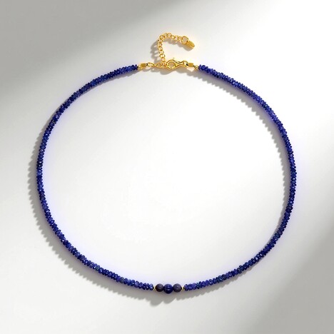 Collana in argento con Tanzanite