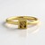 Anello in argento con Zircone Giallo
