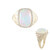 Gouden ring met een AAA Welo-opaal (de Melo)