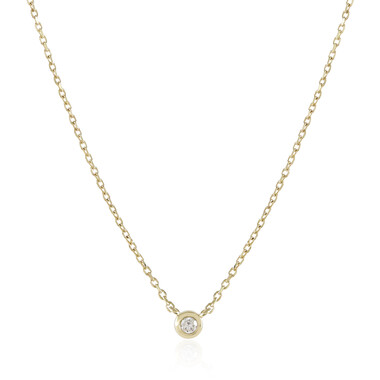Collier en or et Diamant Flawless (G)