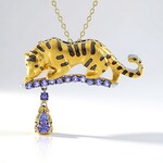 Collana in argento con Tanzanite (Gems en Vogue)