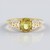 Anello in oro con Sfene